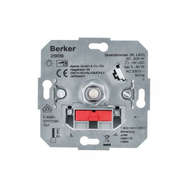 Berker 2909 Drehdimmer (R, LED)