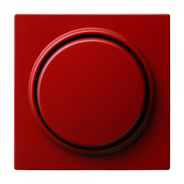 Gira 065043 Abdeckung mit Knopf für Dimmer S-Color Rot