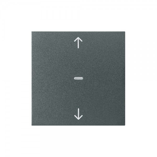 Berker 80961285 Abdeckung für Tastsensor-Modul 1-fach Pfeil-Symbole S.1/B.3/B.7 anthrazit matt