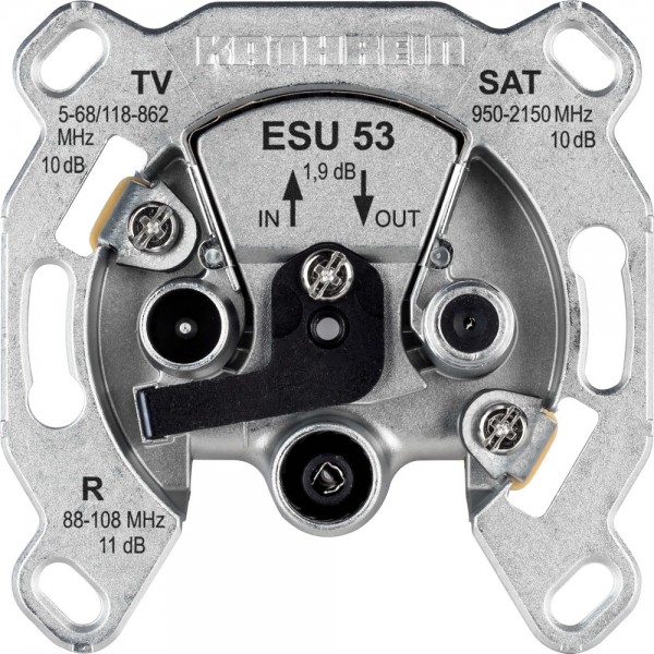 Kathrein ESU 53 Einkabel-Steckdose 3-fach