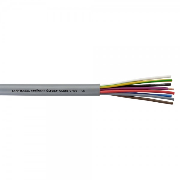 Lapp Kabel ÖLFLEX CLASSIC 100 300/500 V 4x0,75mm² Steuerleitung farbcodiert 00100234 Meterware