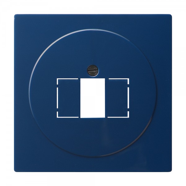 Gira 027646 Abdeckung für TAE, Stereo und USB S-Color Blau
