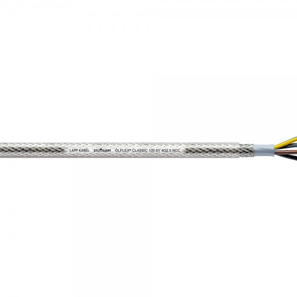 Lapp Kabel ÖLFLEX CLASSIC 100 SY 2x1,0mm² Steuerleitung Stahldrahtgeflecht Meterware