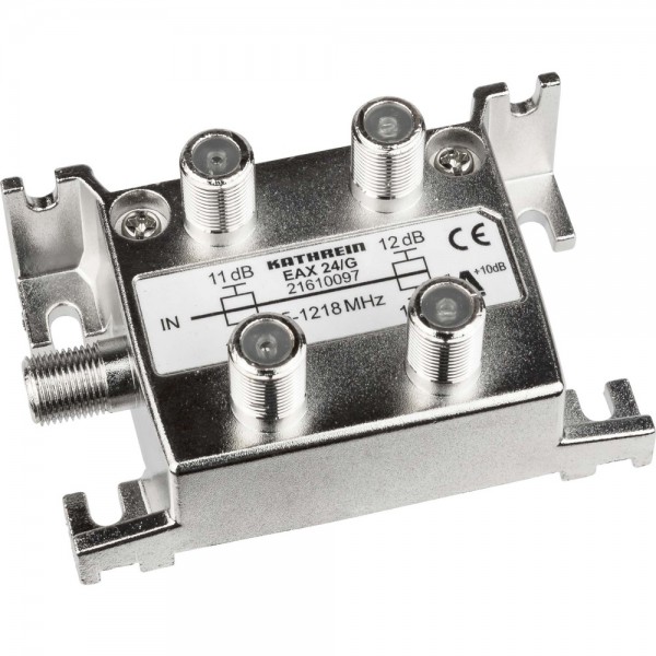 Kathrein EAX 24/G Abzweiger für Sternverteilung 4-fach 5-1218 MHz 11/12dB