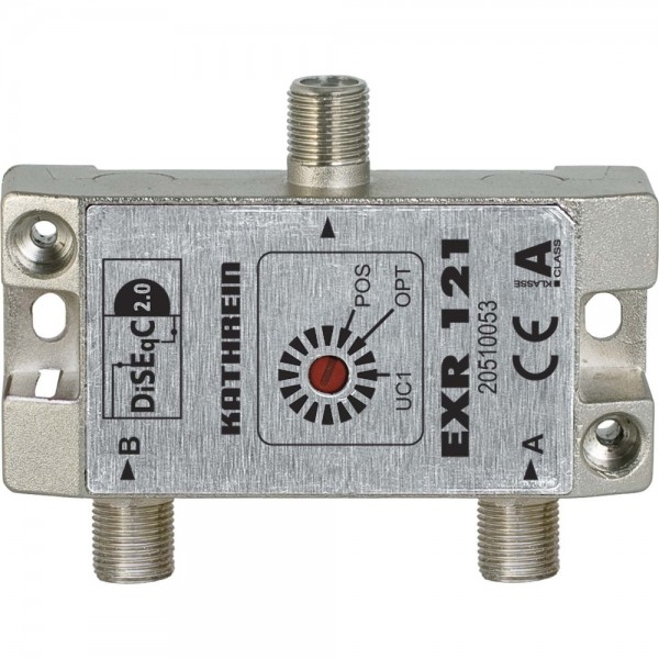 Kathrein EXR 121 DiSEqC-Umschaltmatrix 2 auf 1 F-Anschlüsse