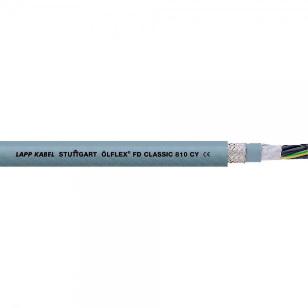 Lapp Kabel ÖLFLEX FD CLASSIC 810 CY 4x4,0mm² Steuerleitung geschirmt 0026281 Meterware