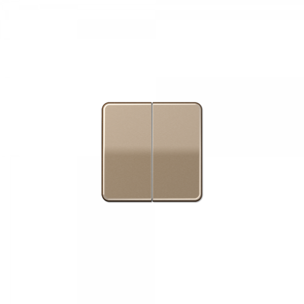 Jung CD1565.07GB Kurzhubtaste Serien-Tastdimmer gold-bronze
