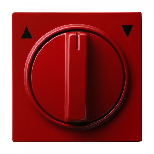 Gira 066643 Abdeckung mit Knebel für Jalousieschalter S-Color Rot