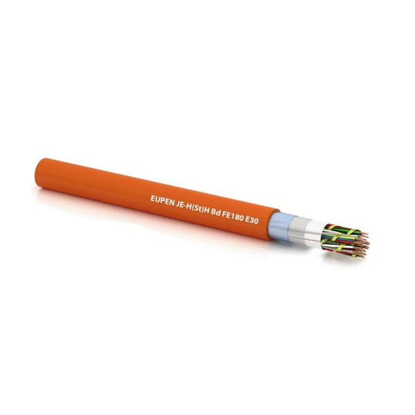 Eupen JE-H(St)H E30 8x2x0,8mm² Fernmelde-Innenkabel halogenfrei orange Meterware