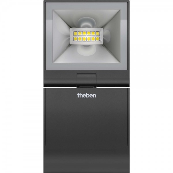 Theben theLeda S10L BK LED-Strahler ohne Bewegungsmelder 10W 4000K schwarz