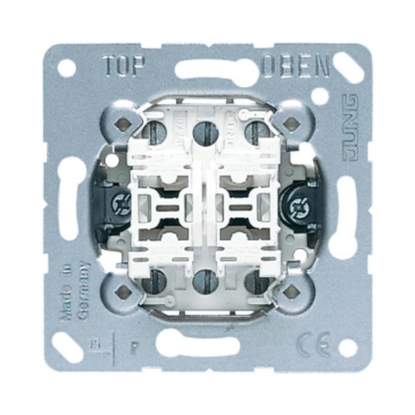 Jung 509-20U Wippschalter Doppel-Wechsel 20 AX 250 V ~