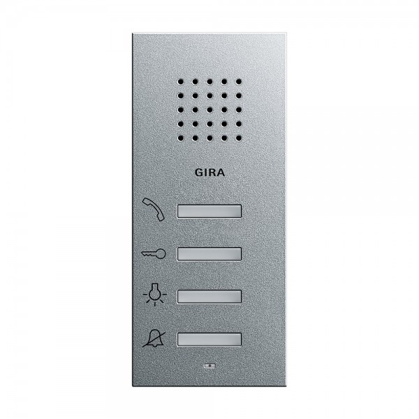 Gira 125026 Wohnungsstation AP System 55 Aluminium