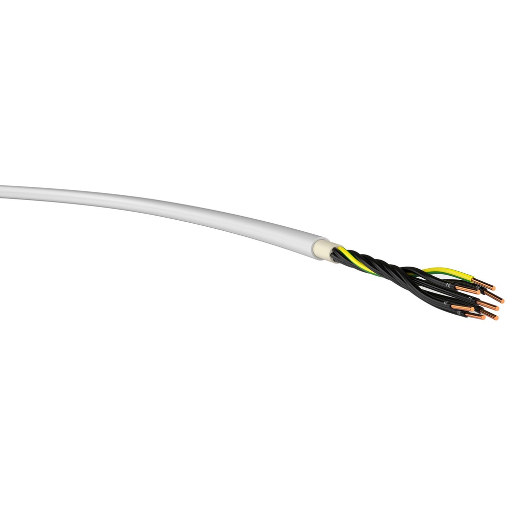 Stegleitung NYIF 5x1,5 50 Meter Ring Flachkabel Installationsleitung VDE 