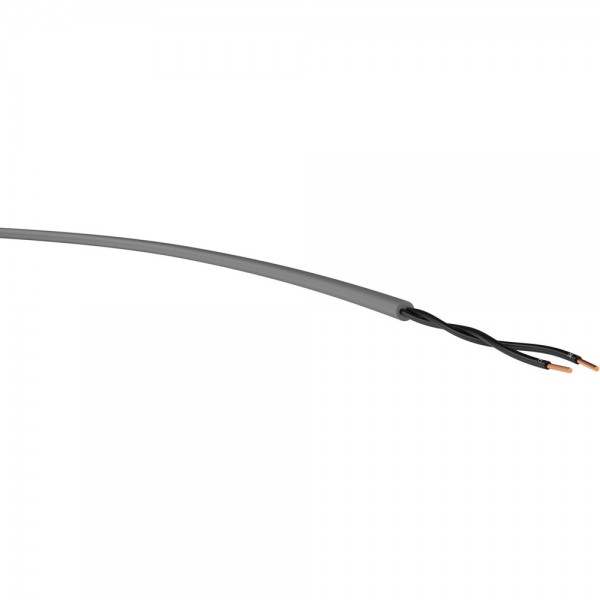YSLY-OZ 2x1,5mm² PVC Steuerleitung grau Meterware
