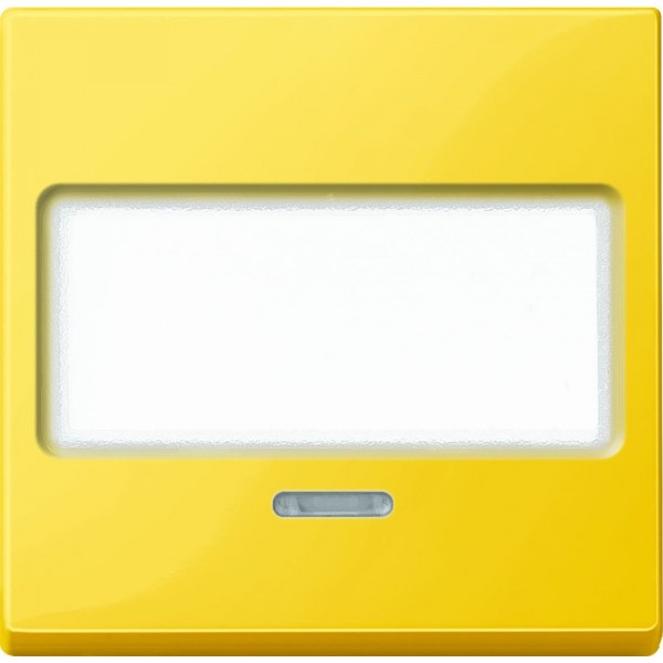Merten MEG3370-0307 Wippe mit Schriftfeld und Kontrollfenster System M gelb