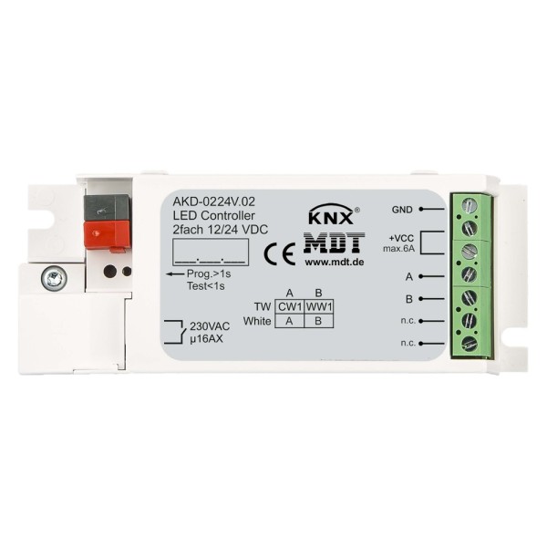 MDT technologies AKD-0224V.02 LED Controller 2-Kanal 3/6A