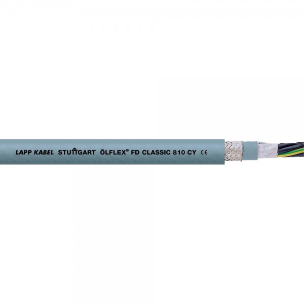 Lapp Kabel ÖLFLEX FD CLASSIC 810 CY 5x1,5mm² Steuerleitung geschirmt 0026252 Meterware