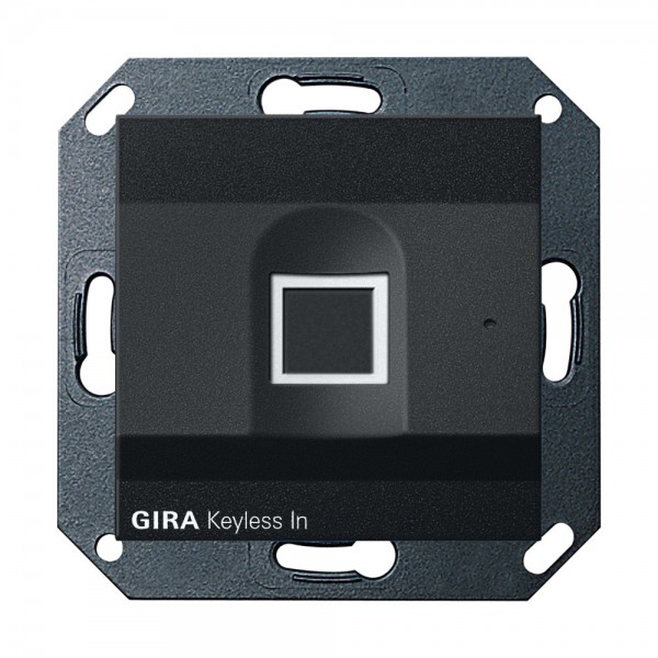 Gira 2617005 Keyless In Fingerprint-Leseeinheit System 55 Schwarz matt