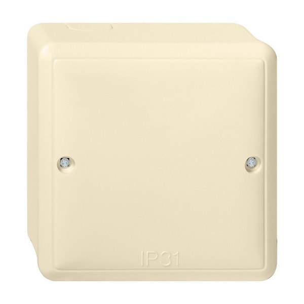 Gira 007001 Abzweigdose IP31 tropfwassergeschützt Standard 55 Cremeweiß