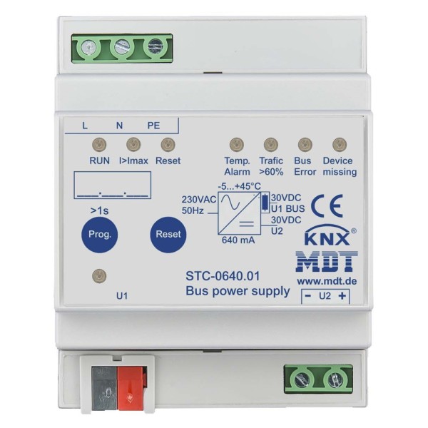 MDT technologies STC-0640.01 Busspannungsversorgung 4TE REG 640mA