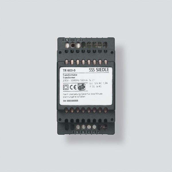 Siedle&Söhne TR 603-0 Transformator