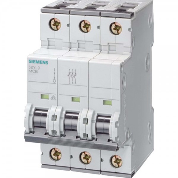 Siemens 5SY4316-7 Leitungsschutzschalter C16A 3p LS-Schalter 400V 10kA T=70mm