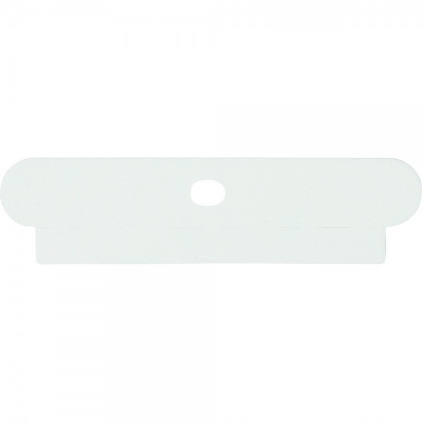 Merten MEG3957-8000 Schriftfeldeinlage für 3-polige Aus-Schalter neutral weiß