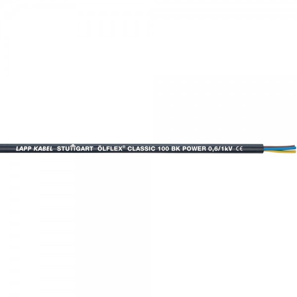 Lapp Kabel ÖLFLEX CLASSIC 100 BK 0,6/1kV 5x1,5mm² Steuerleitung 1120465 Meterware