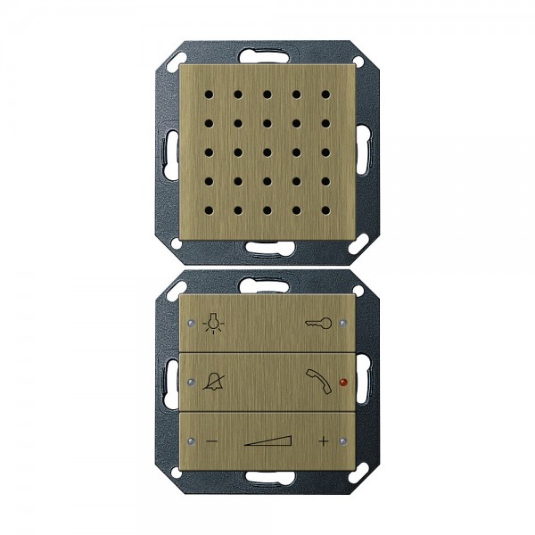 Gira 1280603 Wohnungsstation System 55 Bronze