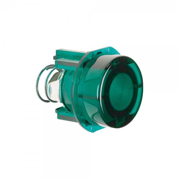 Berker 127903 Tasterknopf für Drucktaster/ Lichtsignal E10 Klemmbefestigung grün transparent