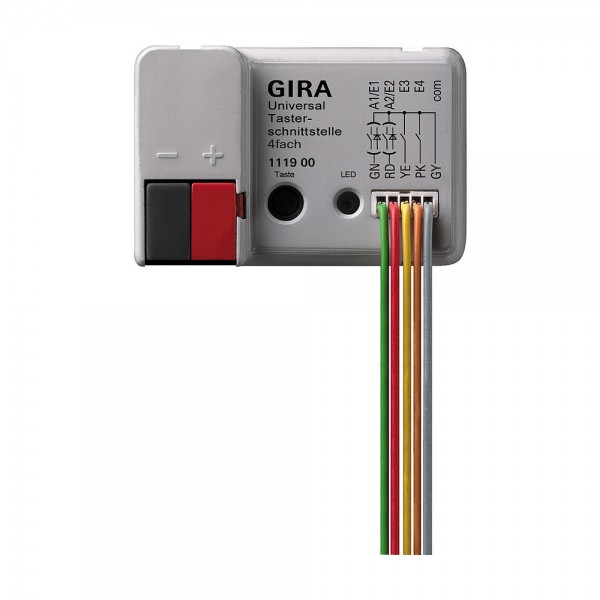 Gira 111900 KNX Universal-Tasterschnittstelle 4-fach