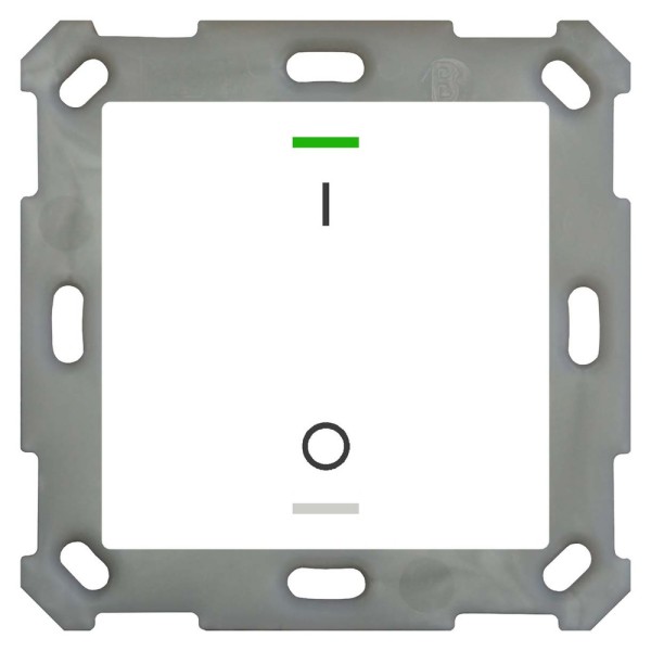 MDT technologies BE-TAL5501.B1 Taster Light 55 1-fach RGBW Reinweiß glänzend