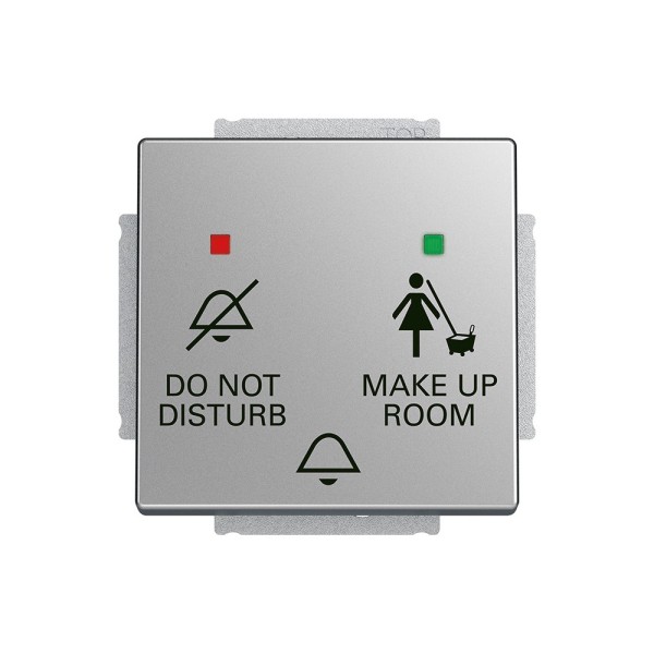 Busch-Jaeger 2029/12UC-866 Klingeltaster DND/MUR 24V pur edelstahl