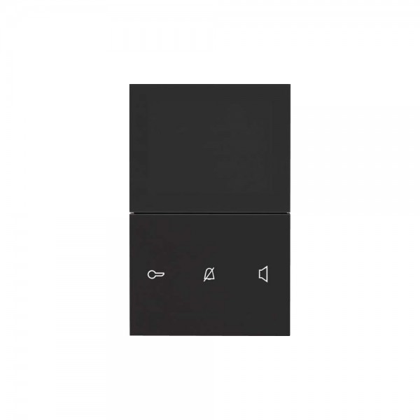 Elcom Touch REA665Y Innenstation-Video Komfort schwarz glänzend