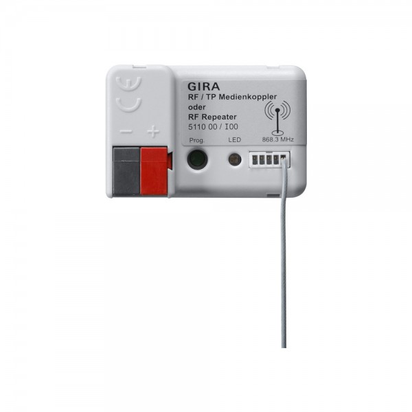 Gira 511000 KNX RF/TP Medienkoppler oder RF-Repeater