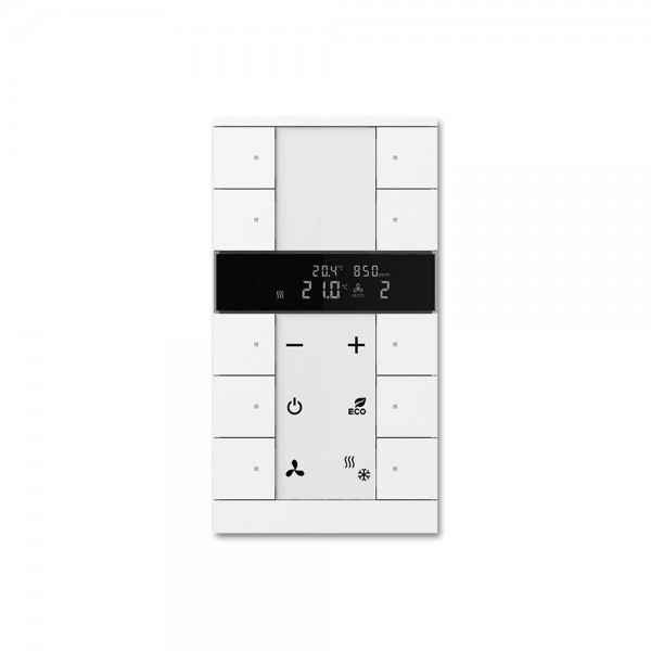 Busch-Jaeger SBC/U10.0.11-84 Raumtemperaturregler mit CO2/Feuchte-Sensor und Bedienfunktion 10-fach