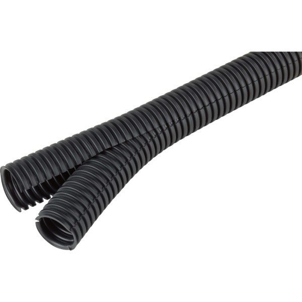 Fränkische Wellrohr verschließbar Co-flex PP 41,4x31,0mm schwarz 25 Meter