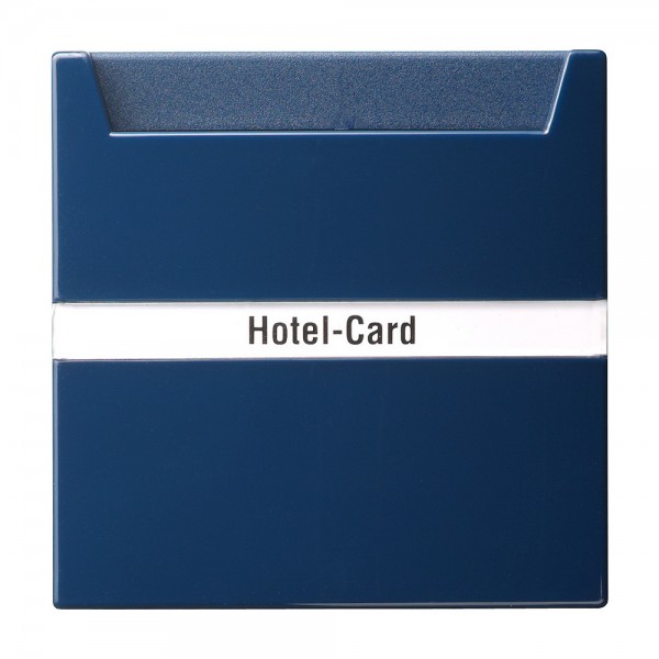 Gira 014046 Hotel-Card-Taster beleuchtbar mit Beschriftungsfeld S-Color Blau