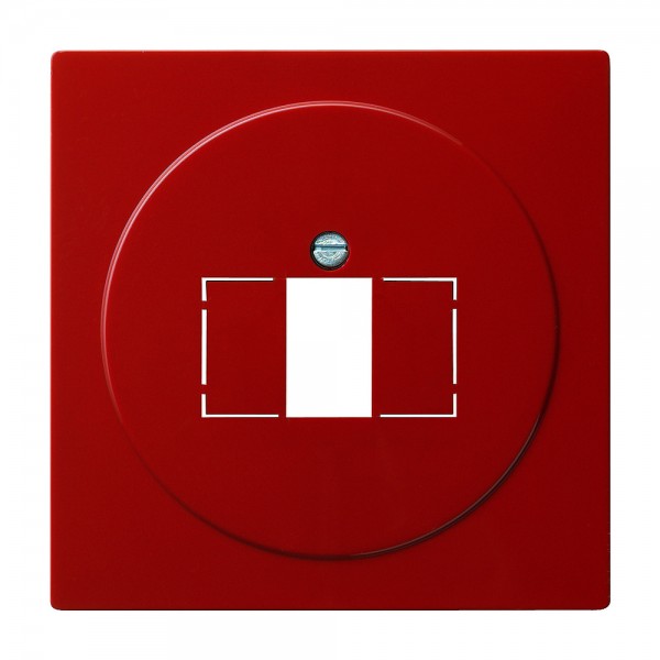 Gira 027643 Abdeckung für TAE, Stereo und USB S-Color Rot