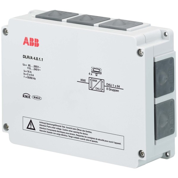 ABB Stotz DLR/A4.8.1.1 DALI Lichtregler 4-fach Gateway AP