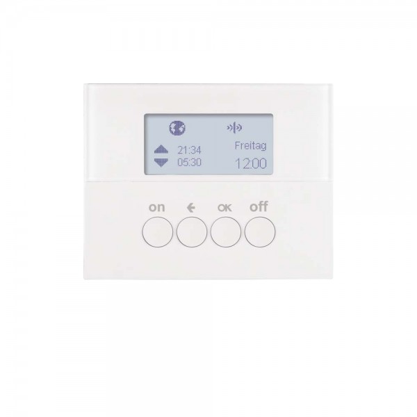 Berker 85745279 KNX-Funk Zeitschaltuhr quicklink K.1 polarweiß glänzend