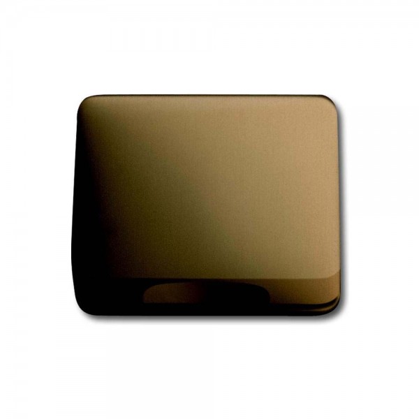 Busch Jaeger 1746-21-101 Zentralscheibe 50x50 TAE mit Klappdeckel alpha bronze