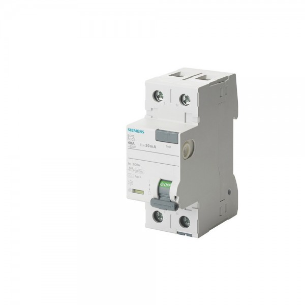 Siemens 5SV3314-6 FI-Schutzschalter 40A 1+N 30mA 230V