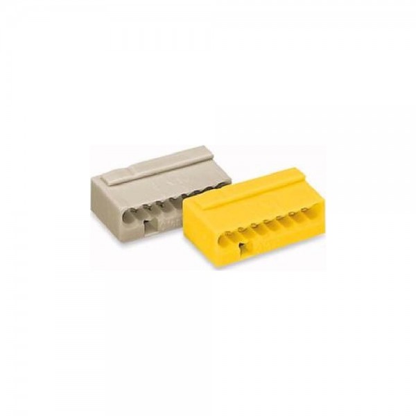Wago 243-508 Micro-Dosenklemme 8x0,6-0,8 gelb 50 Stück