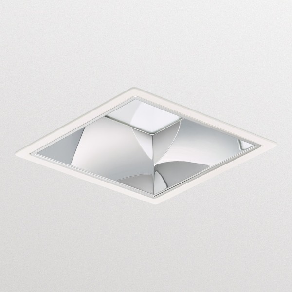 Philips LuxSpace Einbaudownlight 18.4W 2600lm 4000K DALI Hochglanzreflektor 200x200mm IP20
