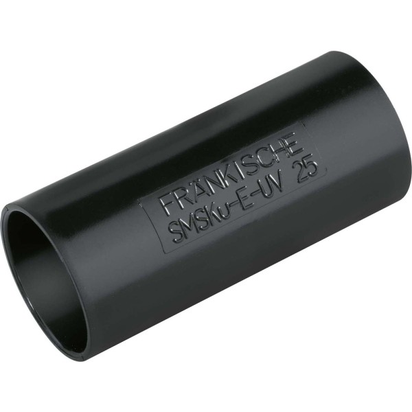 Fränkische Kunststoff-Steckmuffe SMSKu-E-UV 32 schwarz