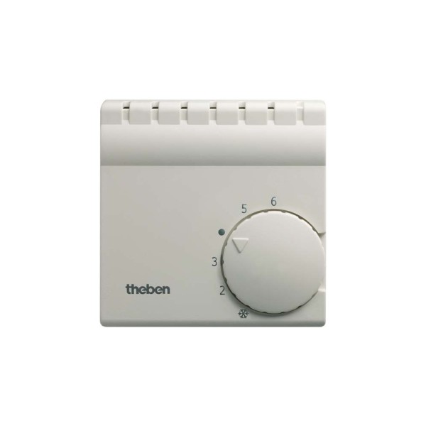 Theben Ramses 702 Raum-Thermostat mechanisch 3-/4-Leiter Öffner 230–240 V AC weiß