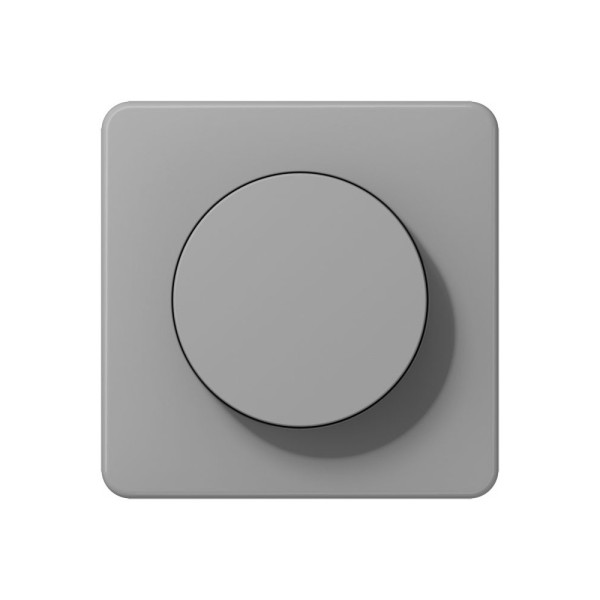 Jung CD1740GR Abdeckung mit Drehknopf Serie CD grau