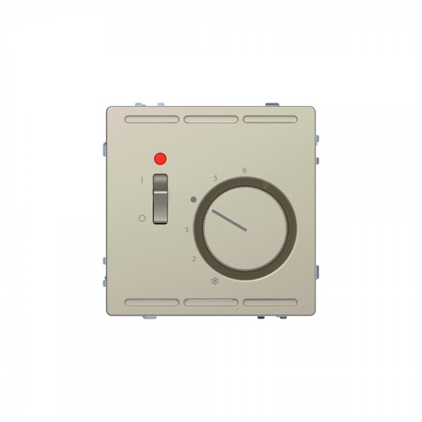 Merten MEG5761-6033 Raumtemperaturregler 24 V mit Schalter System Design sahara