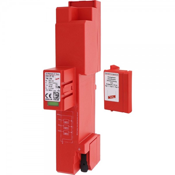 DEHN DSH ZP B2 TNC 255 Kombi-Ableiter Typ1+Typ2+Typ3 DEHNshield 909330